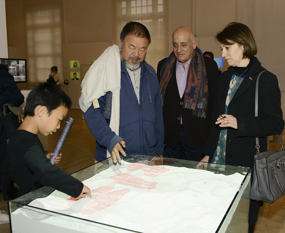 Ai Weiwei visitó el MUNTREF